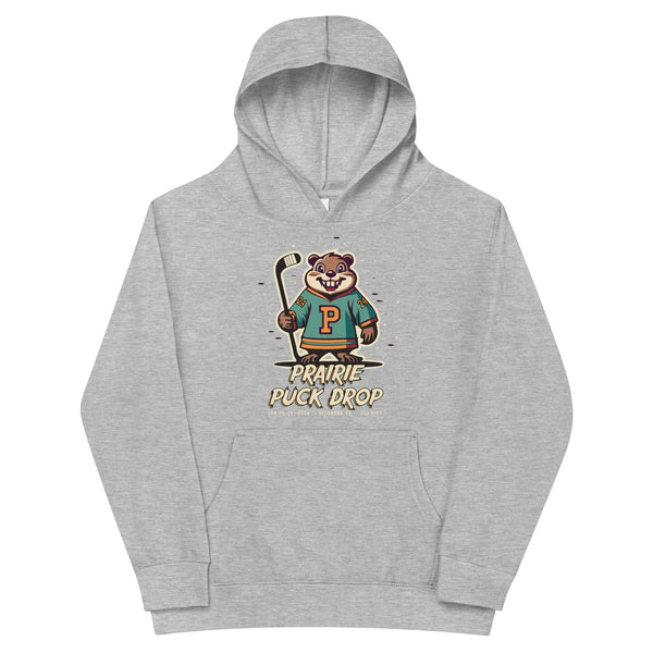 Prairie Puck Drop Youth hoodie