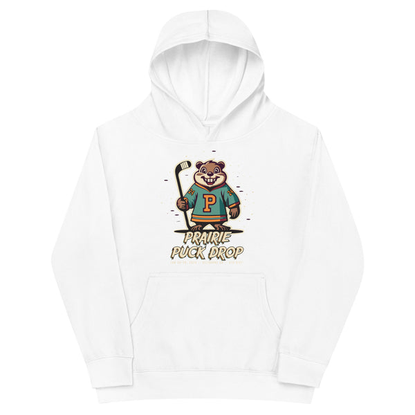 Prairie Puck Drop Youth hoodie