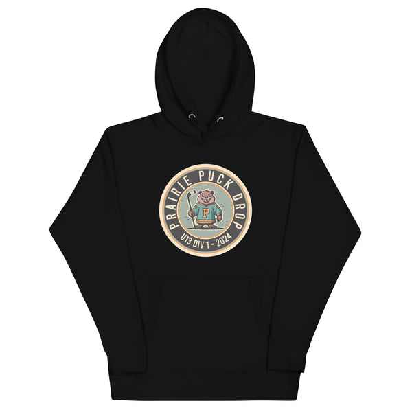 Prairie Puck Drop Adult Circle Hoodie