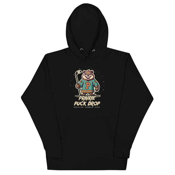 Prairie Puck Drop Adult Hoodie