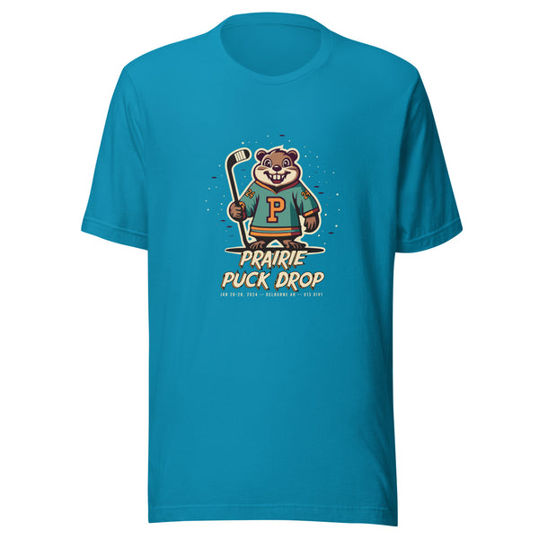 Prairie Puck Drop Adult t-shirt