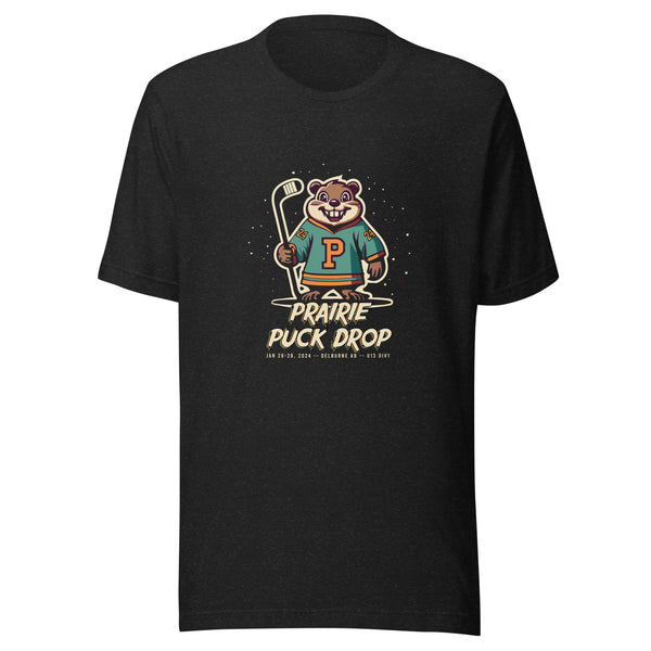 Prairie Puck Drop Adult t-shirt