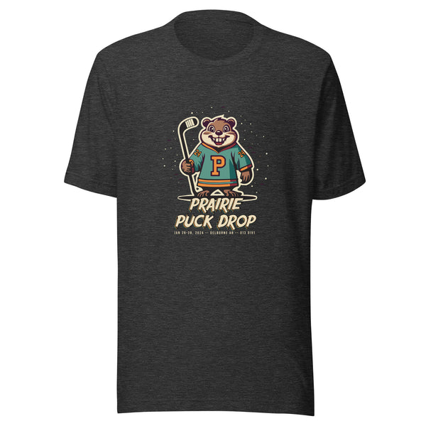 Prairie Puck Drop Adult t-shirt