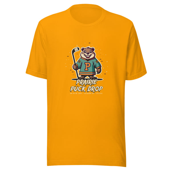 Prairie Puck Drop Adult t-shirt
