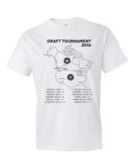 Map t-shirt