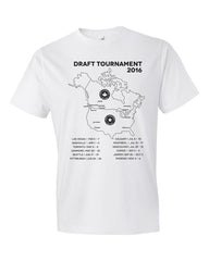 Map t-shirt